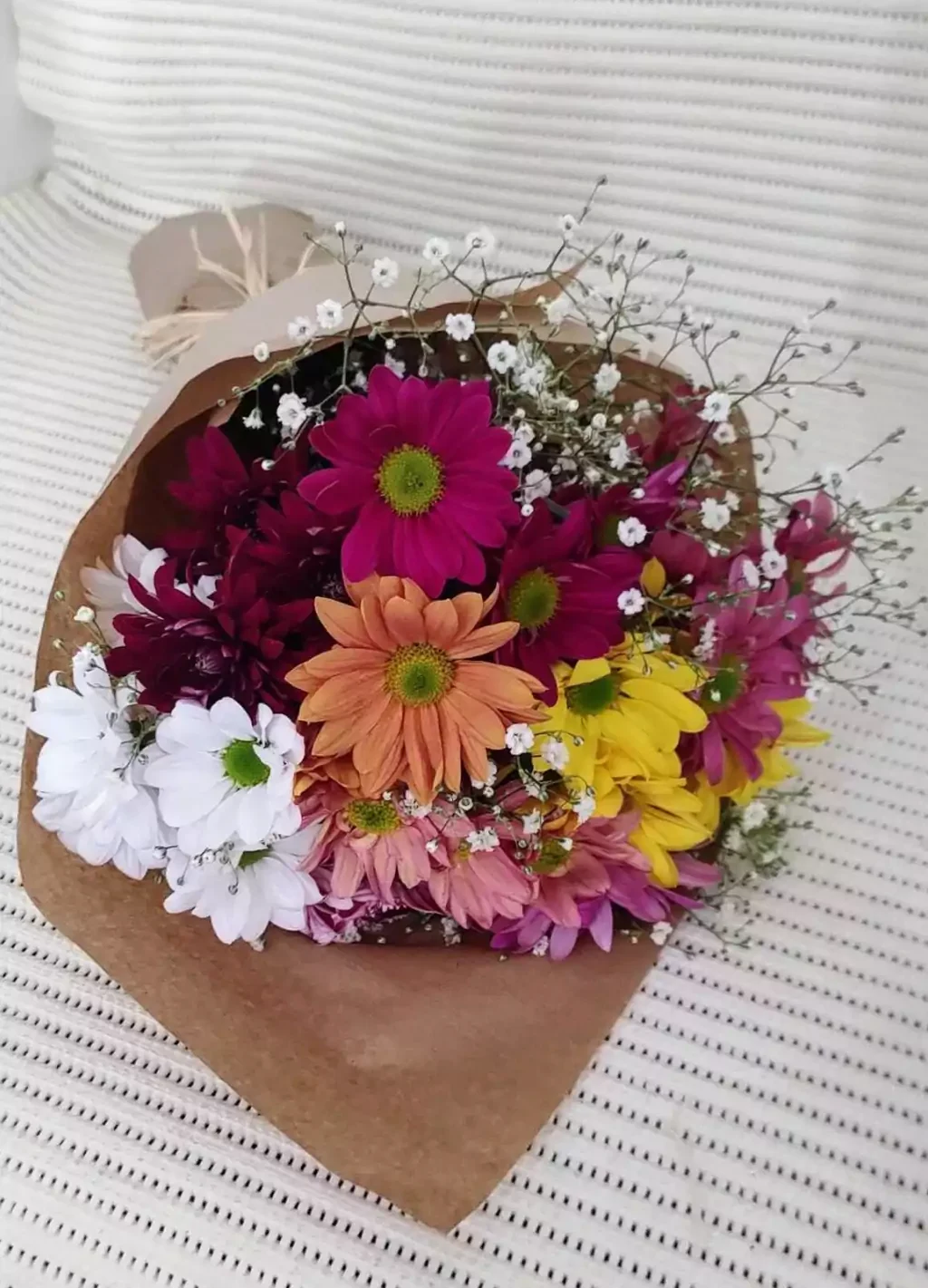Maço de Margaridas e Gérberas