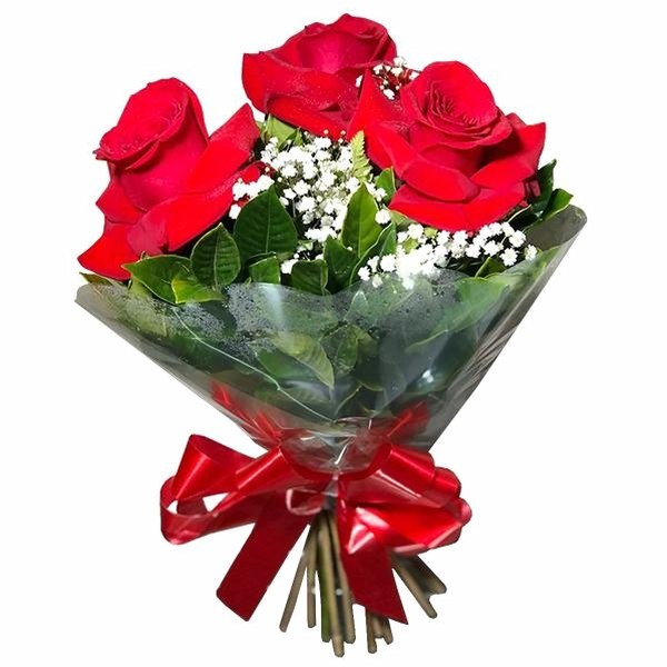 Maço 3 Rosas Colombianas