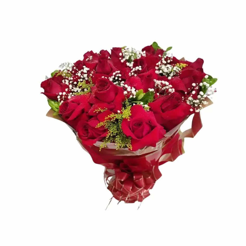 Maço 10 rosas vermelhas